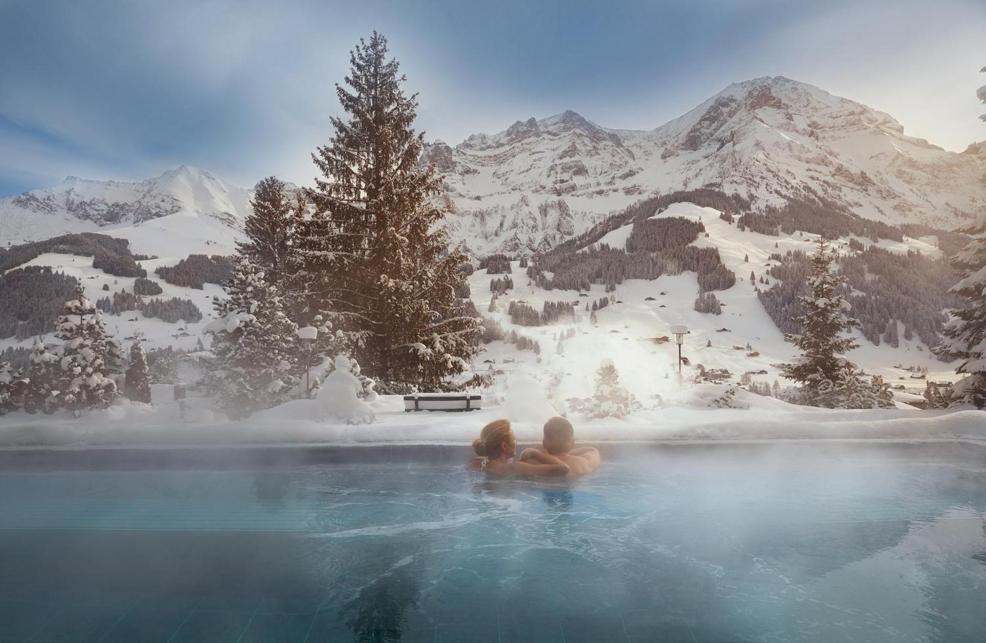 Bellevue Parkhotel & Spa - Relais & Chateaux Adelboden Exterior foto