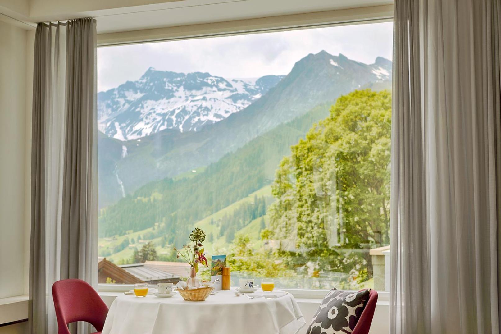 Bellevue Parkhotel & Spa - Relais & Chateaux Adelboden Exterior foto