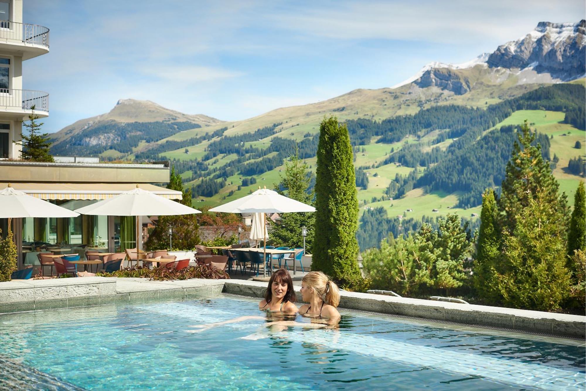 Bellevue Parkhotel & Spa - Relais & Chateaux Adelboden Exterior foto